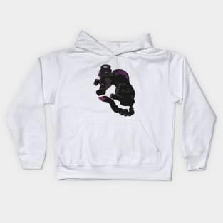 Ink blot animal Kids Hoodie